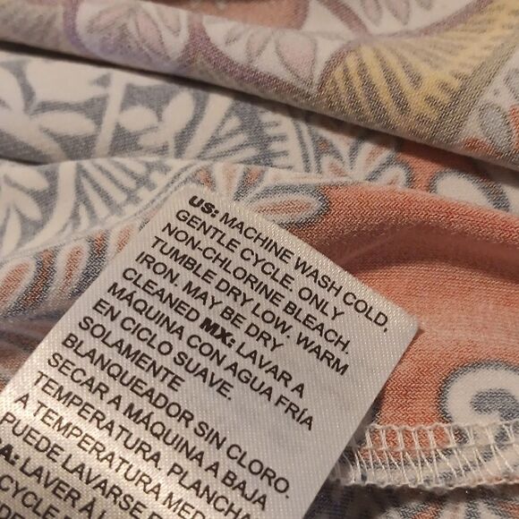 Chico's Printed Ruched Sleeve Dress - Picture 10 of 12